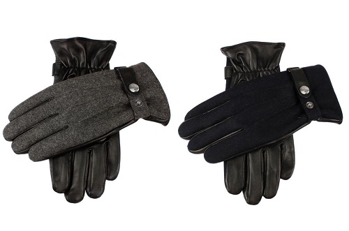 Dents Guilford Wool Flannel Back Gloves