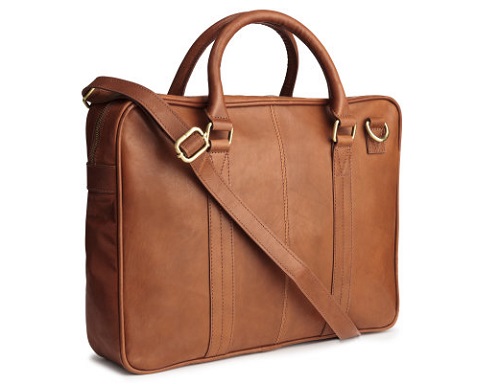 H&M Premium Quality Leather Briefcase
