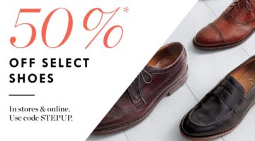 Steal Alert: 50% off Select J. Crew Ludlow Line Shoes
