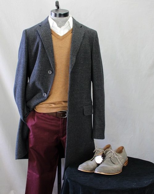 How To Wear It: Burgundy Chinos