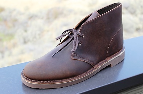 Clarks Bushacre 2 in Beeswax Brown on Dappered.com
