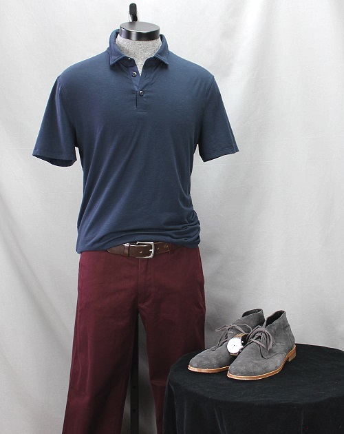 How To Wear It: Burgundy Chinos | Dappered.com