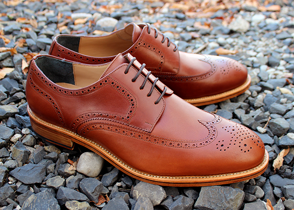 In Review: The Banana Republic Goodyear Welted Made in Spain Wingtip | Dappered.com