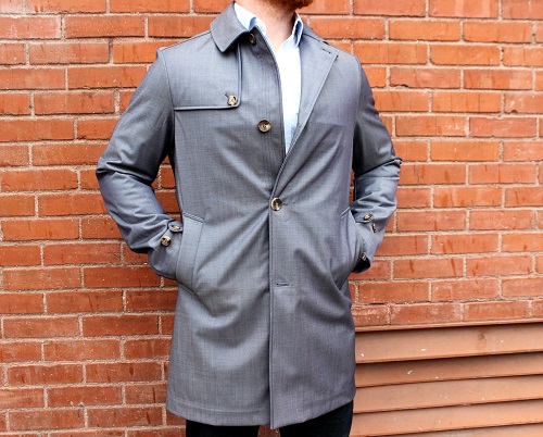 Brooks Brothers Wool Trench