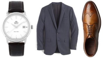 Monday Sales Tripod – $299 Half Canvas Navy Suits, $89 Auto Dress Watches, & More