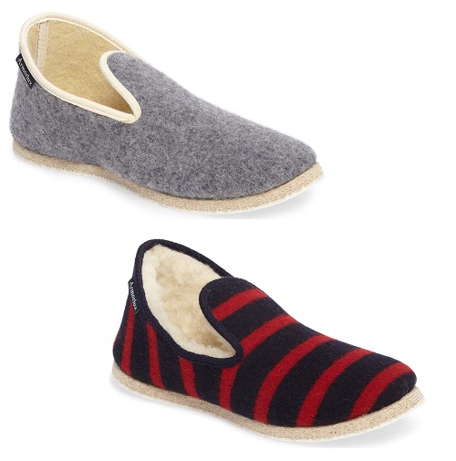 Made in France Armor Lux Wool Slippers