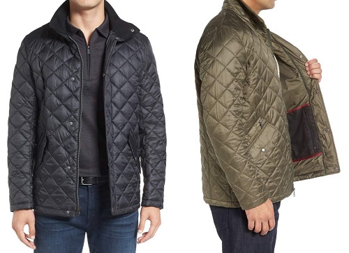 Cole Haan Diamond Quilted Jacket