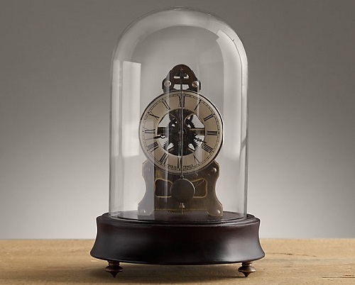 French Style Pendulum Ornamental Cloche Clock
