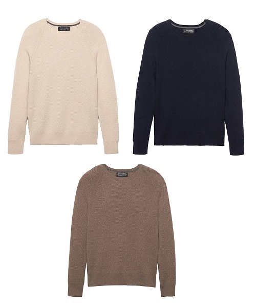 Todd & Duncan Cashmere Thermal Crew