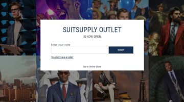 The Suitsupply Online Outlet is Back!