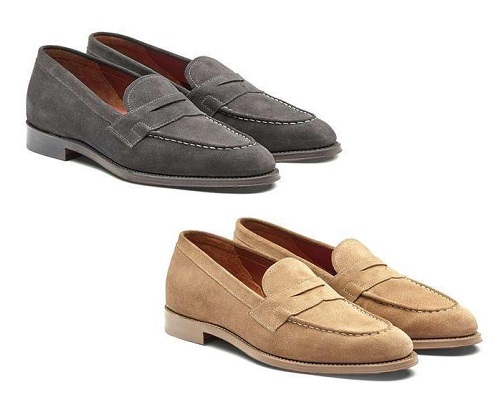 Grenson Suede Loafers