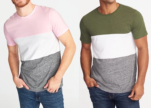 Old Navy Soft-Washed Color-Block Tee
