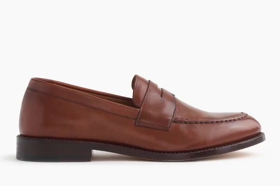 J. Crew Goodyear Welted Ludlow Penny Loafers