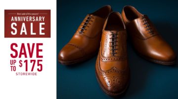 Allen Edmonds Anniversary Sale 2018 – The 20 BEST Deals