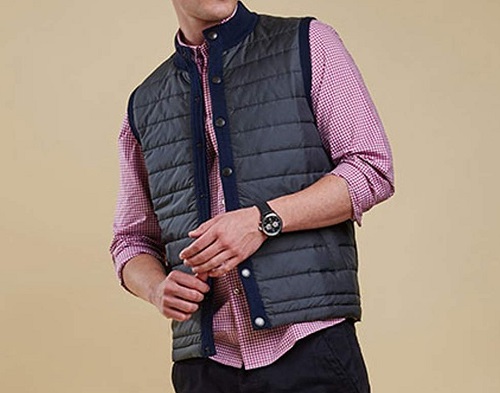 Barbour Tailored Mixed Media Vest