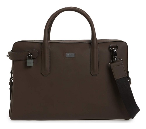 Ted Baker Ozboz Leather Briefcase