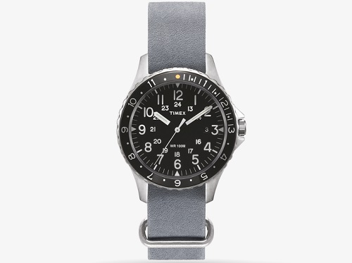 Timex Navi Ocean w/ Stone Washed Leather Strap