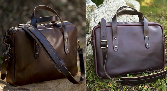 GUSTIN: Made in the USA Leather Briefcases