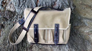 Win it: The Saddleback Sand Canvas Waxed Front Pocket Gear Bag