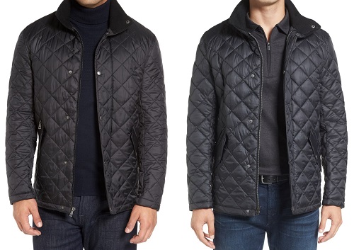 Cole Haan Diamond Quilted Jacket