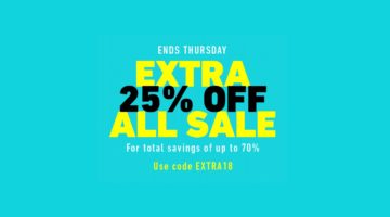 Quick Picks: Extra 25% off Sale Items at East Dane