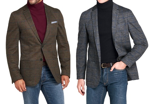 Lands' End Tailored Fit Comfort-First Knit Blazer