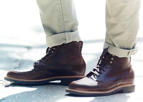 J. Crew Kenton Leather Pacer Boots