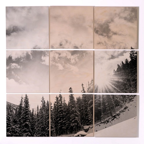 Deny Designs White Mountain 9-piece Wall Mural