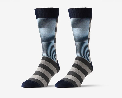 Allen Edmonds Made in Italy Multi Stripe Socks