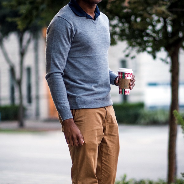 In Review: Goodthreads Merino Wool V-neck Sweater | Dappered.com