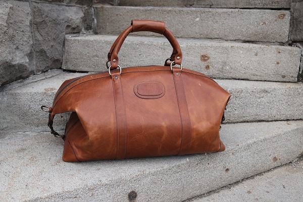 In Review - The Korchmar Twain Leather Weekender | Dappered.com