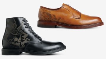 Allen Edmonds new Tattoo Shoes: A reaction in two .gifs
