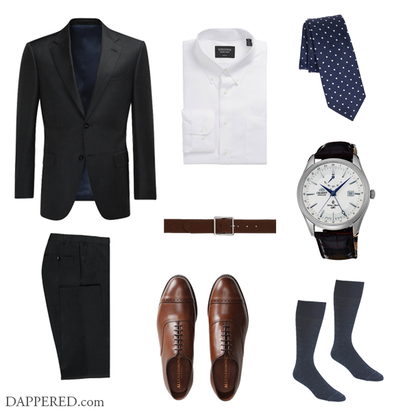 Style Scenario: First Day at Work - Business Formal | Dappered.com
