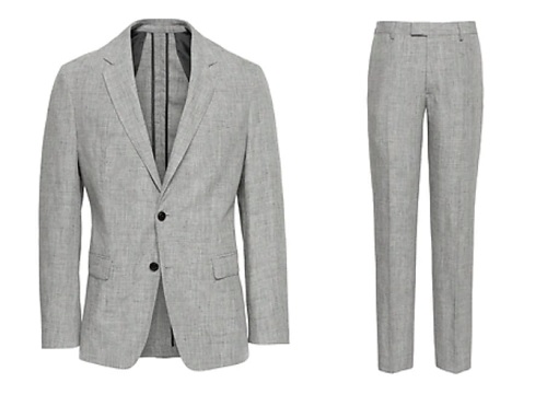 BR Heritage Slim Linen Suit