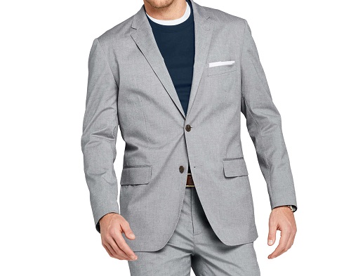Tailored Fit Comfort First Cotton Oxford Sport Coat