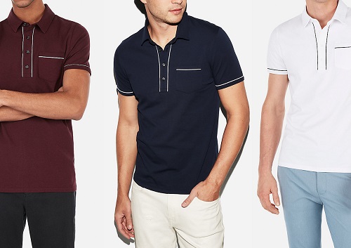 EXPRESS Piped Performance Polo