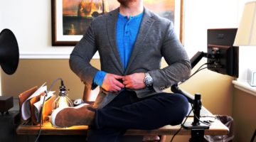 What I Wear to Work: Joe from Dappered (creative casual)