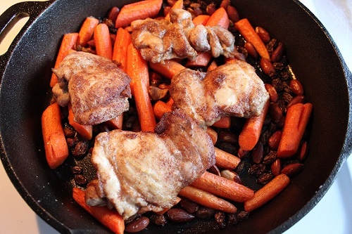 Moroccan Chicken and Carrots