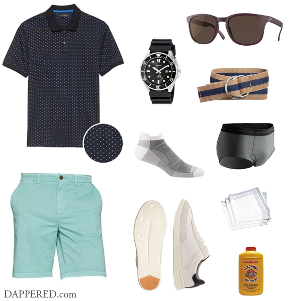 Style Scenario: Upgraded Polo and Shorts (nothing over $100 edition) | Dappered.com
