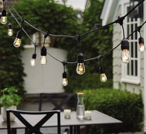 Threshold Drop Outdoor String Lights 10-count