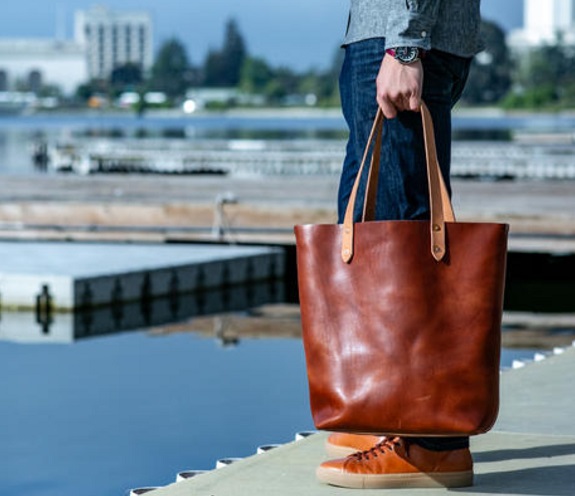 Gustin Made in the USA Horween Tote