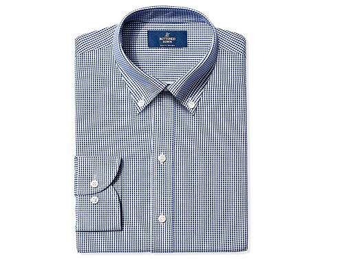 Buttoned Down Slim Fit Gingham Dress Shirt