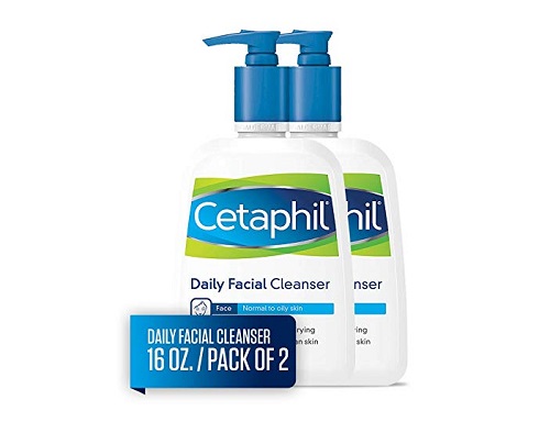 Cetaphil Daily Facial Cleanser 16 oz 2-pack