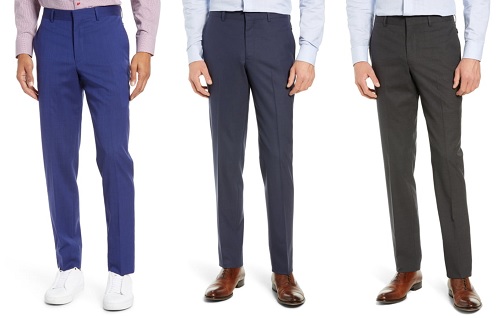 Nordstrom Tech-Smart Slim Fit Stretch Wool Travel Trousers