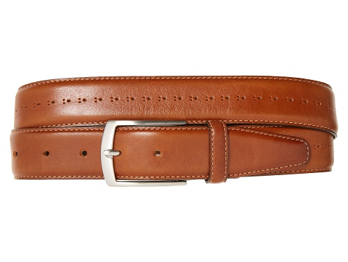 Nordstrom Made in Italy Brogue Belt