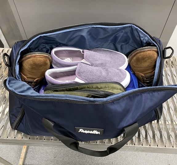 In Review: The Propeller Outfitters Garment Duffle | Dappered.com