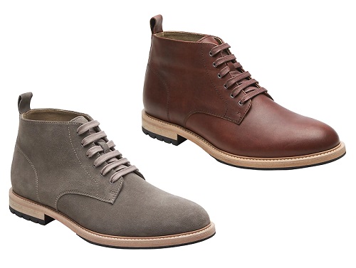 Arley Gray Suede or Brown Leather Boots