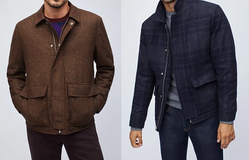 Bonobos Wool Quilted Bomber