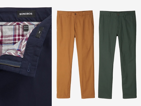 Bonobos Flannel Lined Chinos