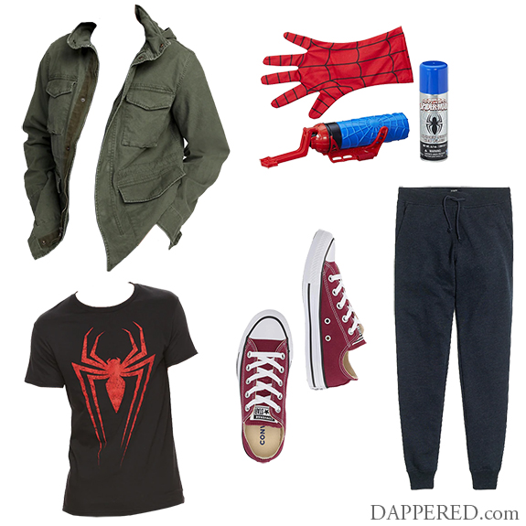 Style Scenario: Halloween Costume - Spider-Man: Into the Spider-Verse | Dappered.com